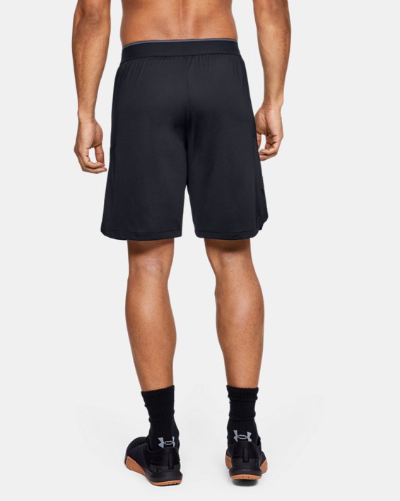 Men's UA MK-1 Emboss Shorts in Black image number 1